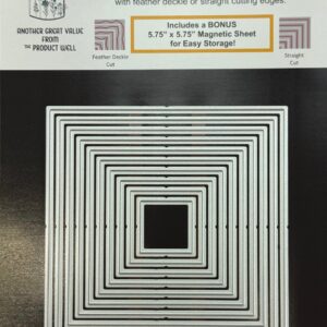 PRODUCT WELL DIE NESTED SQUARE