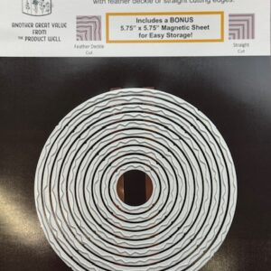 PRODUCT WELL DIE NESTED DECKLE CIRCLE