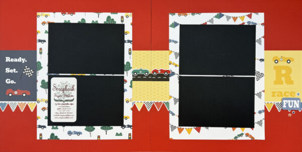 Echo Park Vroom! Collection Cut Up Kit