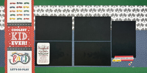 Echo Park Vroom! Collection Cut Up Kit