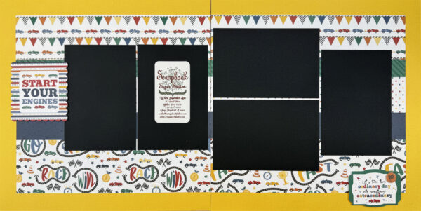 Echo Park Vroom! Collection Cut Up Kit