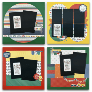 Echo Park Vroom! Collection Cut Up Kit