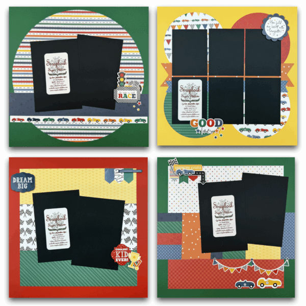 Echo Park Vroom! Collection Cut Up Kit