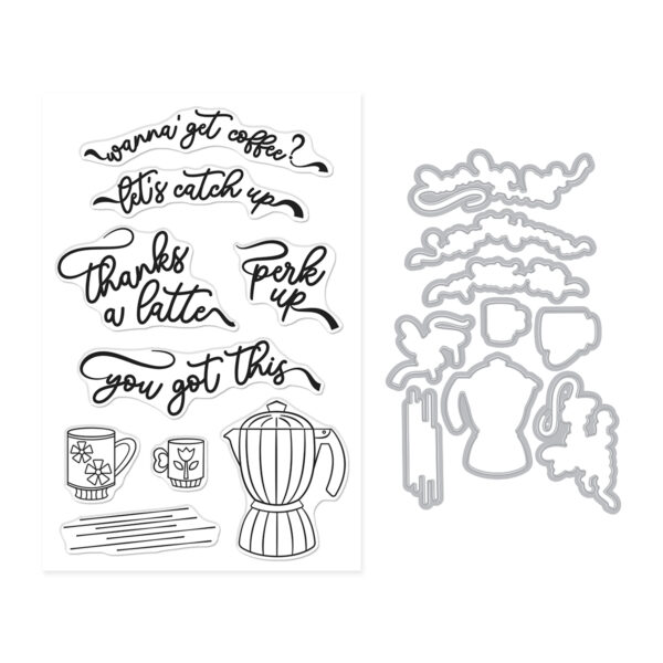 Hero Arts Perk Up Stamp & Cut