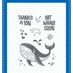 Whimsy Stamp Thanks A Ton