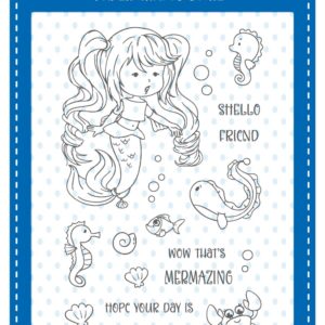 Whimsy Stamp Mermaid Kids Girl