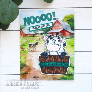 Whimsy Stamp Barnyard Friends