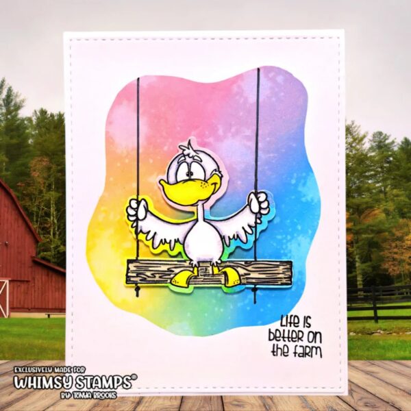 Whimsy Die Barnyard Friends Outline