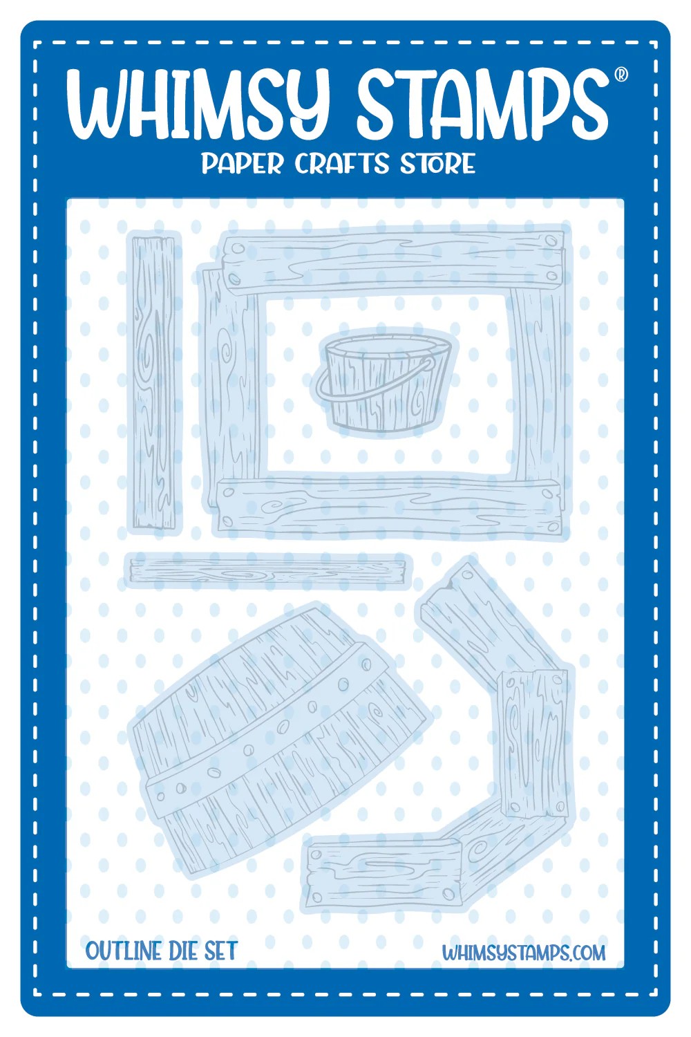 Whimsy Die Barnyard Elements Outline