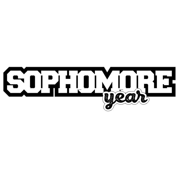 SCRAPBOOK CUSTOMS SOPHMORE LASER CUT