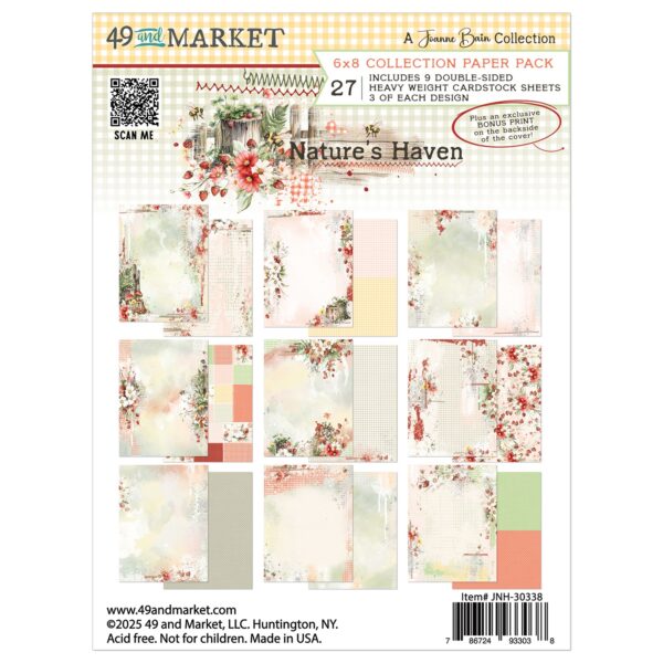 49 & Market Nature’s Haven 6X8 Paper Pad 49 & Market Nature's Haven 6X8 Paper Pad