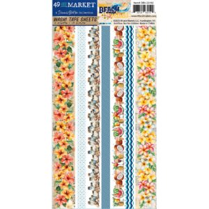 49 & Market Beach Vibe Washi Sheets