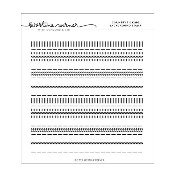 Concord & 9th Stamp Country Ticking