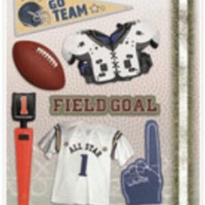 PAPER HOUSE CARDSTOCK STICKER FOOTBALL 2