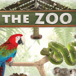 PAPER HOUSE CARDSTOCK STICKER ZOO