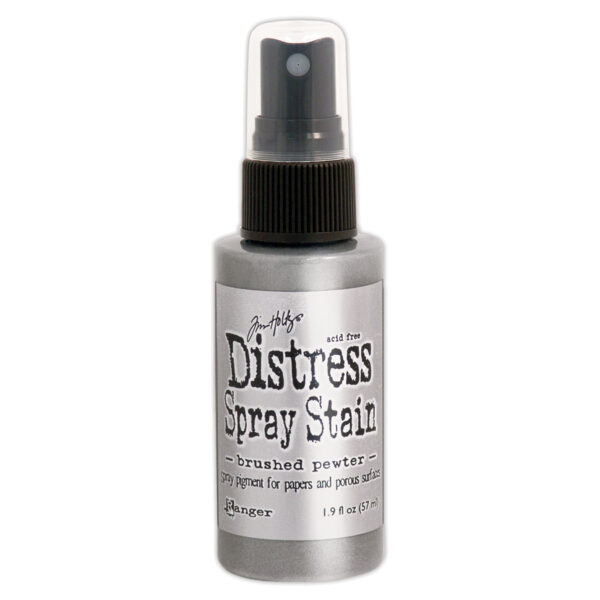 RANGER TH DISTRESS SPRAY BRUSHED PEWTER
