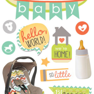 PAPER HOUSE 3D WELCOME HOME BABY