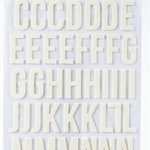 SIMPLE STORIES COLOR VIBE FOAM STICKER WARM WHITE