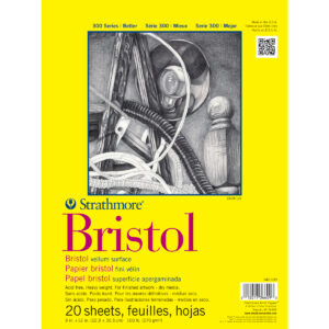 STRATHMORE BRISTOL VELLUM SURFACE 100#