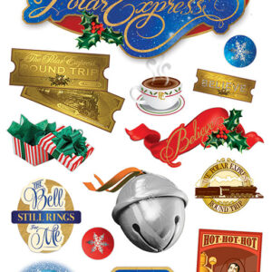 PAPER HOUSE 3D POLAR EXPRESS