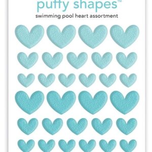 DOODLEBUG PUFFY SHAPES HEART SWIMMING POOL