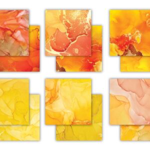 CRAFT CONSORTIUM 12X12 INK DROPS SUNSET