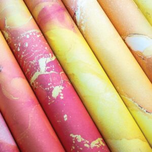 CRAFT CONSORTIUM 12X12 INK DROPS SUNSET