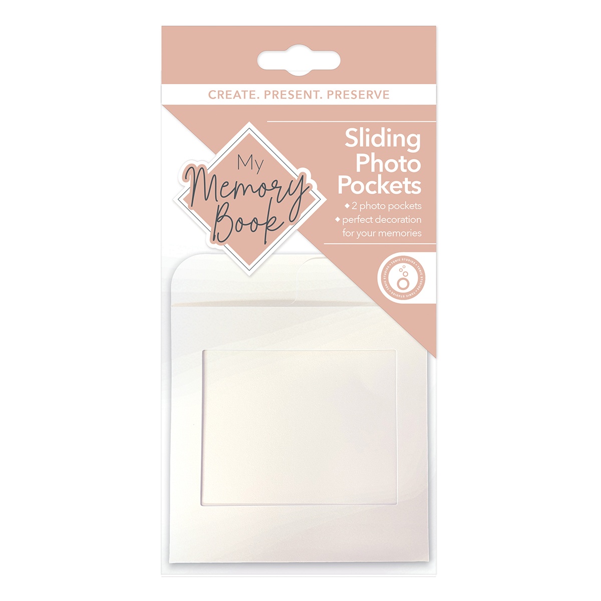 TONIC MY MEMORY BOOK SLIDING PHOTO POCKETS