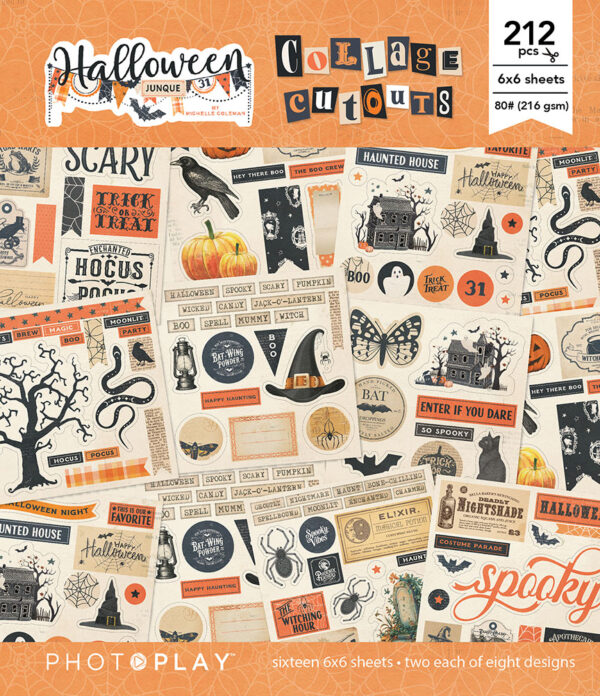 Photo Play Halloween Junque Collage Cutouts Photo Play Halloween Junque Collage Cutouts