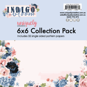 Uniquely Creative Indigo Bloom 6 X 6 Collection Pack