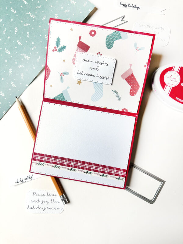 Emily Moore Designs Dies Card Sentiment