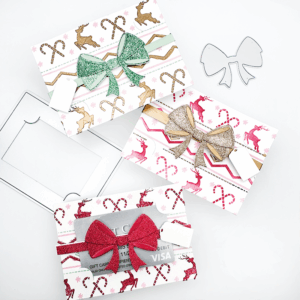 Emily Moore Designs Dies Gift Card Holder With A Bow