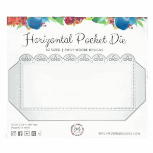 Emily Moore Designs Dies Horizontal Pocket