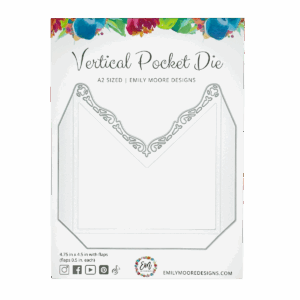 Emily Moore Designs Dies Vertical Pocket