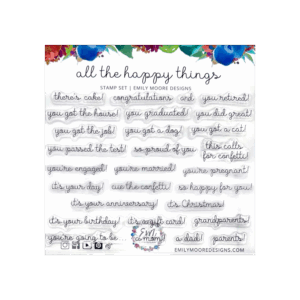 Emily Moore Designs Stamp All the Happy Things