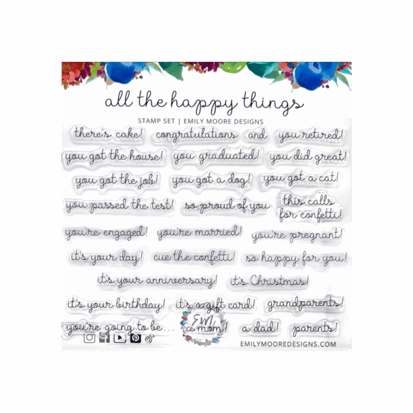 Emily Moore Designs Stamp All the Happy Things