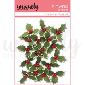 Uniquely Creative Christmas Holly Flowers