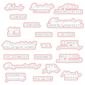 Honey Bee Howdy Y'All Honey Cuts