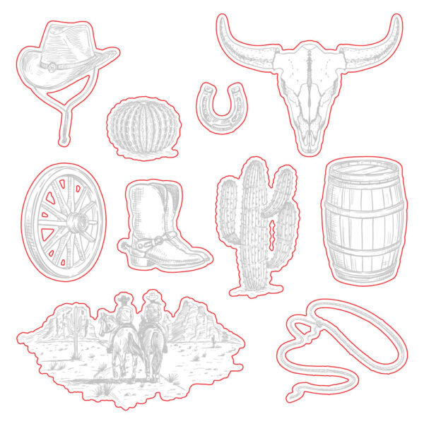 Honey Bee On the Range Honey Cuts