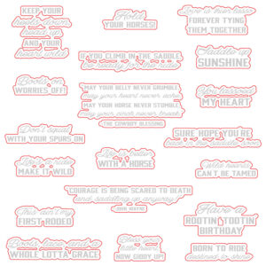 Honey Bee Saddle Up Honey Cuts