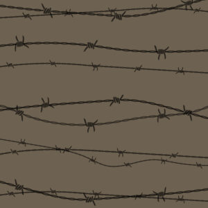 Honey Bee Barbed Wire - 3D Embossing Folder