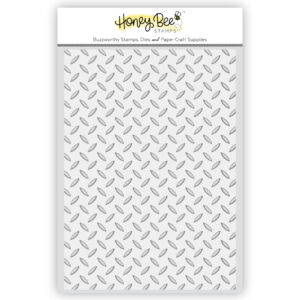 Honey Bee Diamond Plate - 3D Embossing Folder