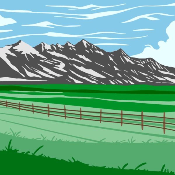 Honey Bee Range Scene Layering Set of 6 Stencils