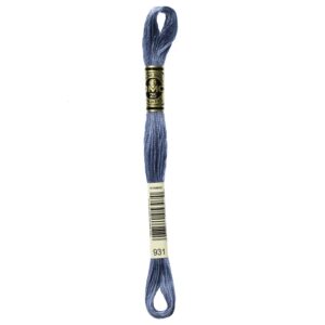DMC Floss Medium Antique Blue