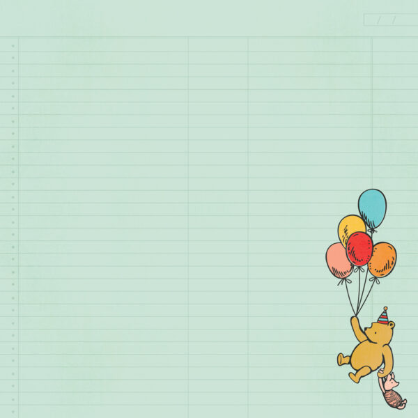 Simple Stories Say Cheese Classic Pooh Birthday Birthday Wishes