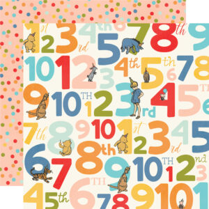 Simple Stories Say Cheese Classic Pooh Birthday One Year Older