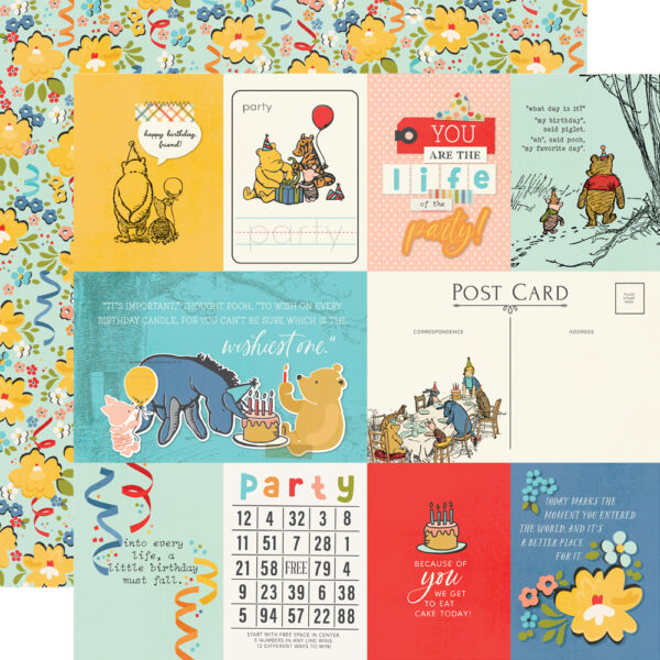 Simple Stories Say Cheese Classic Pooh Birthday Elements 2 Simple Stories Say Cheese Classic Pooh Birthday Elements 2
