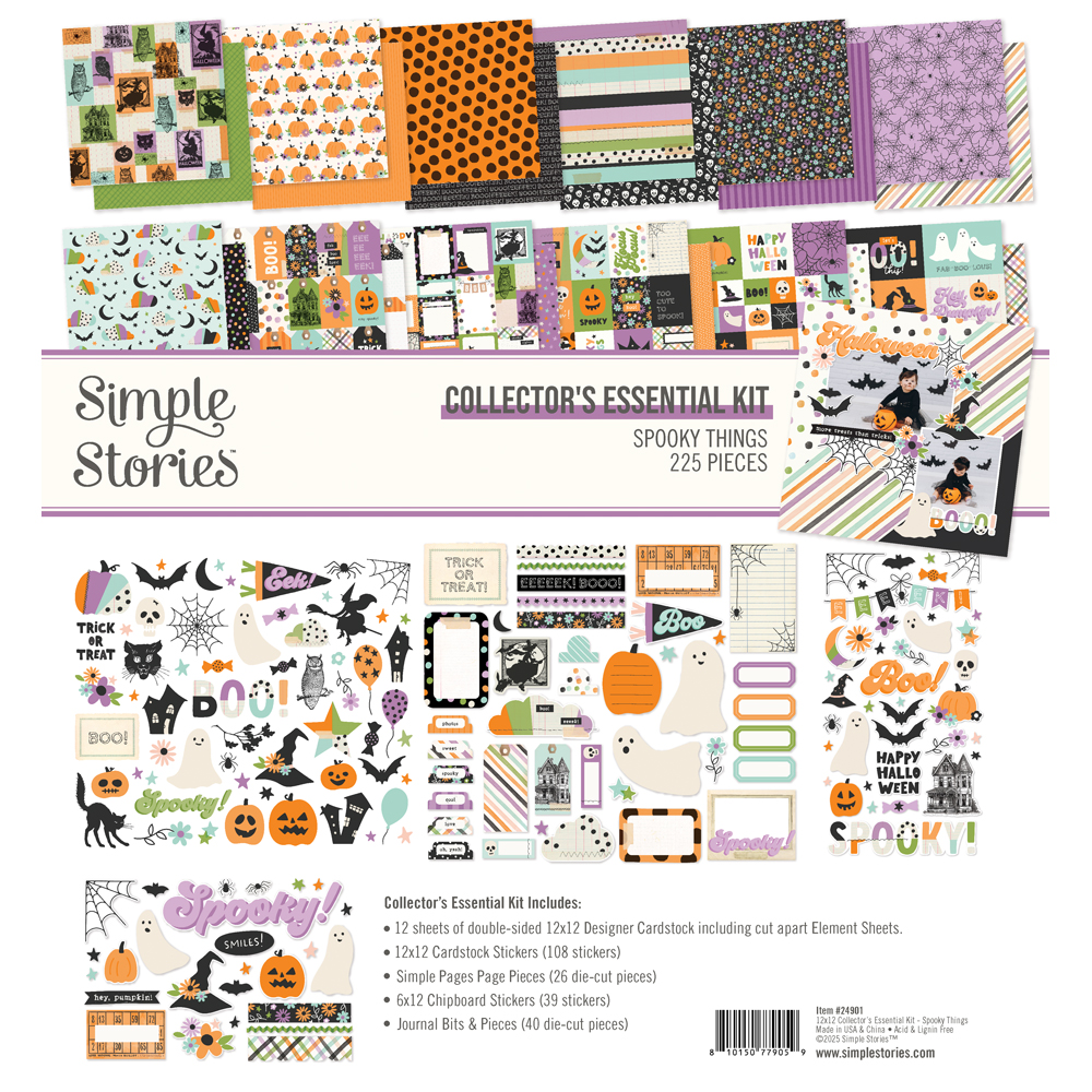Simple Stories Spooky Things Collector's Esimple Storiesential Kit
