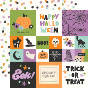 Simple Stories Spooky Things 2X2/4X4 Elements