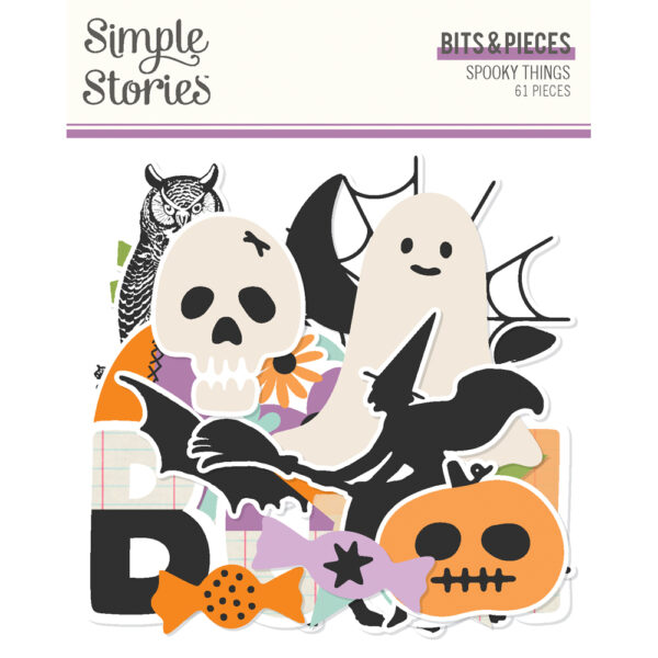 Simple Stories Spooky Things Bits & Pieces Simple Stories Spooky Things Bits & Pieces